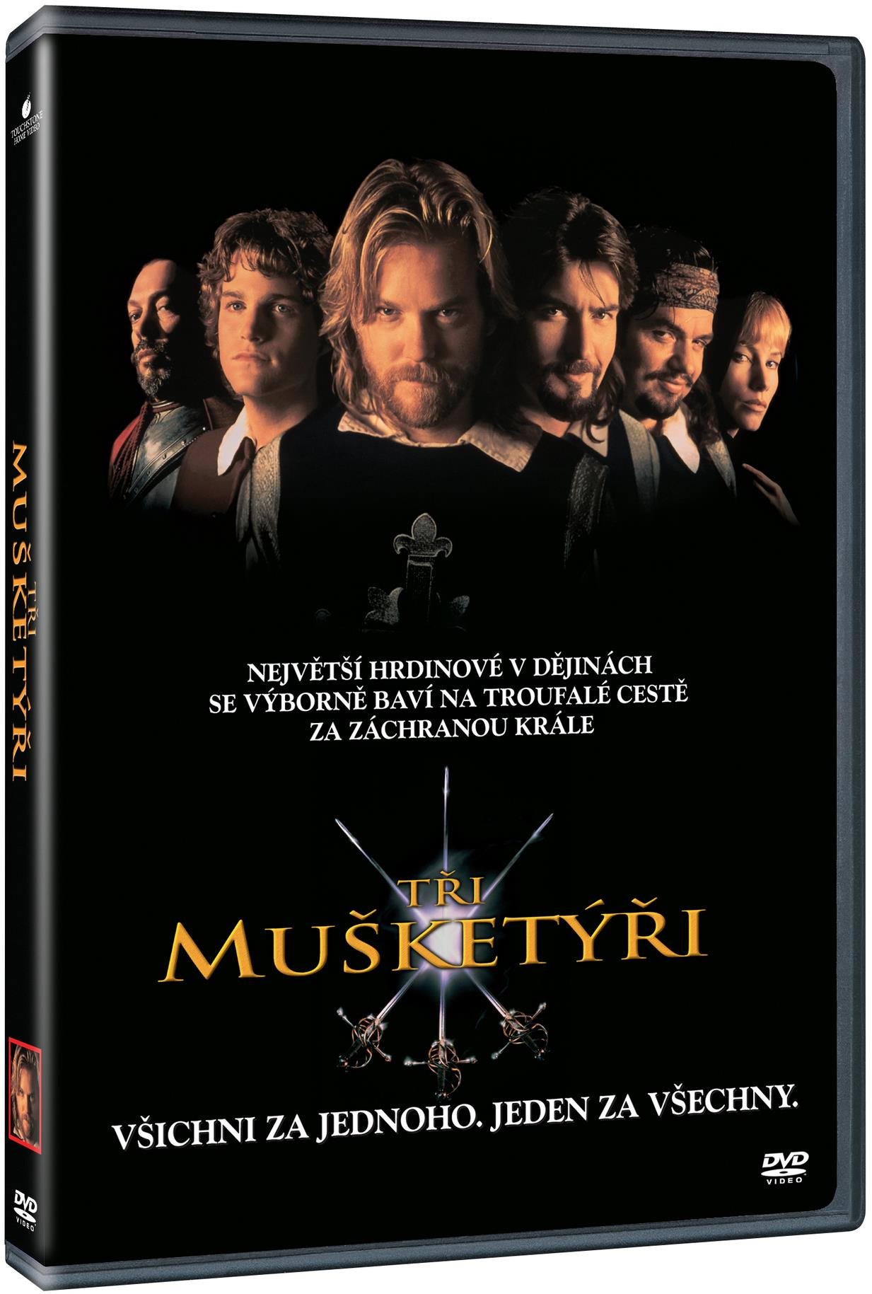 Tři mušketýři - DVD Film na DVD