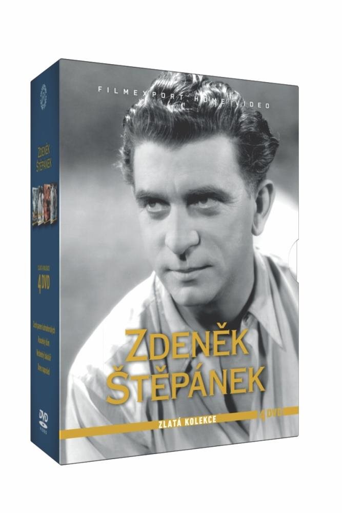 Kolekce Zdeněk Štěpánek (4DVD) - DVD Film na DVD