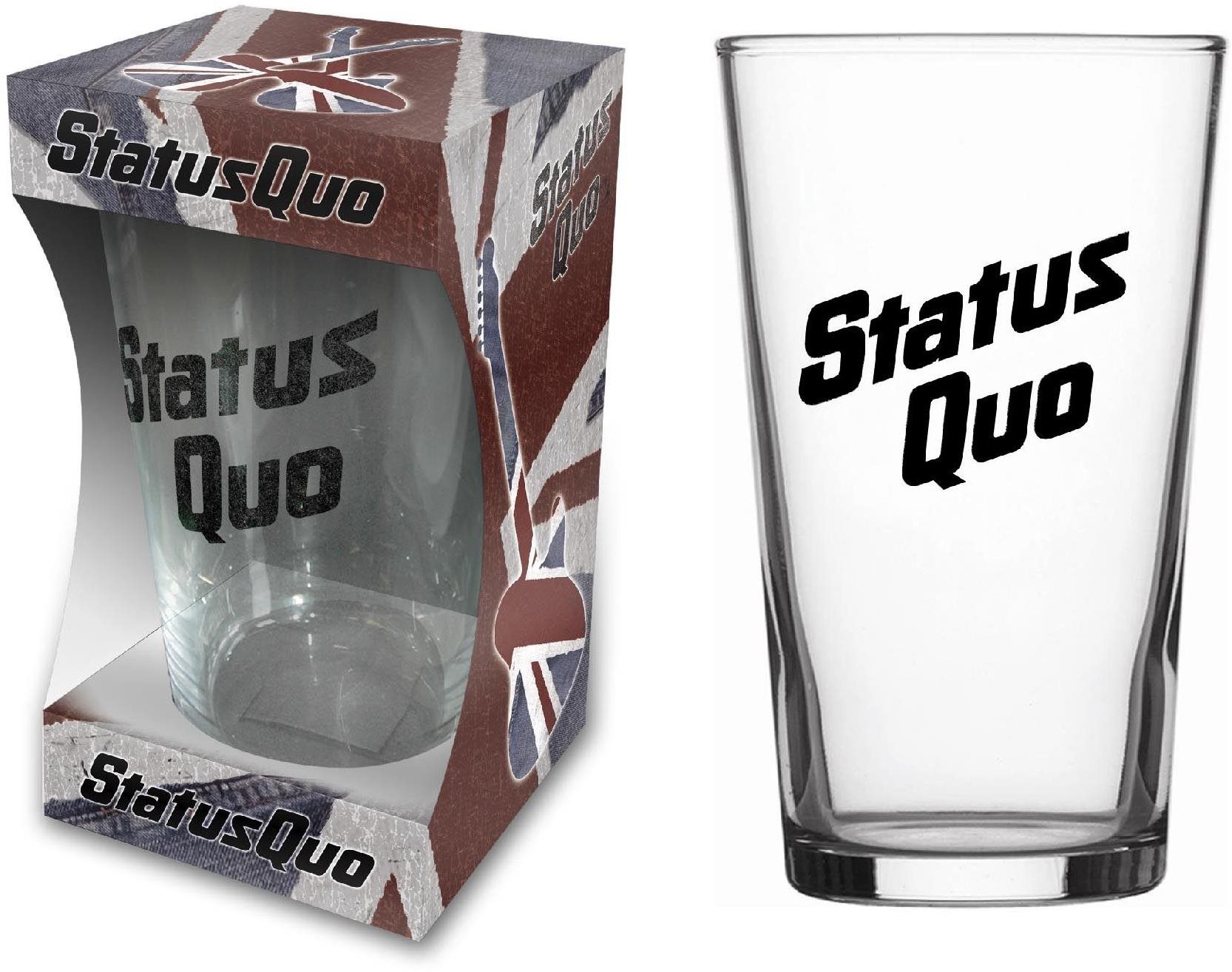 Status Quo - Logo - Sklenice Sklenice