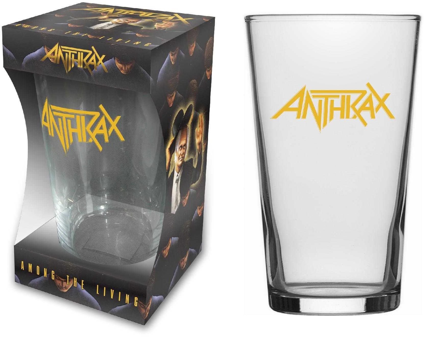 Anthrax - Logo - Sklenice Sklenice
