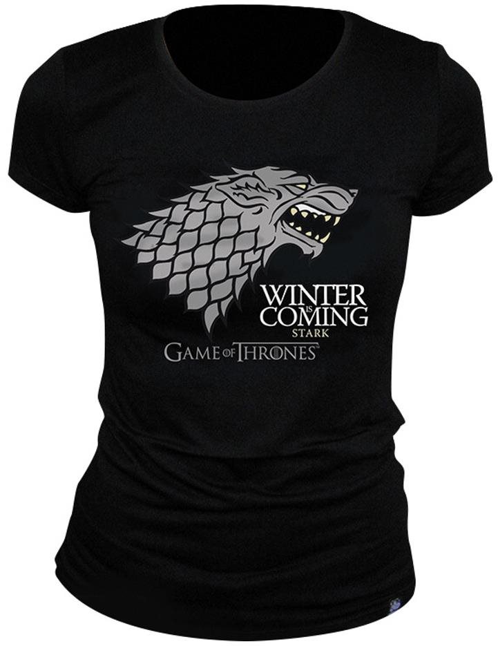 Hra o tróny/Game of Thrones – „Winter is coming” – veľkosť XL Tričko