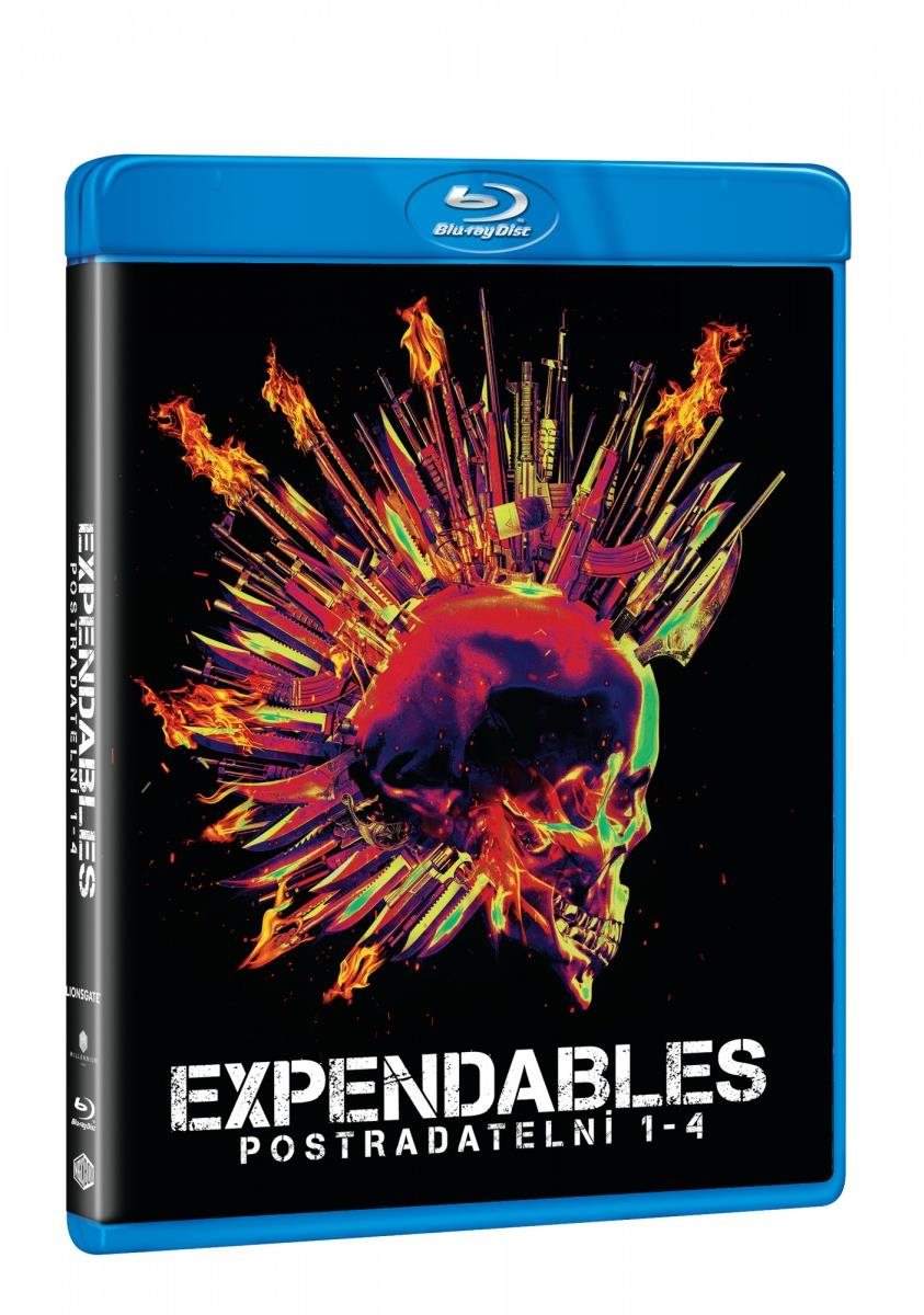 Komplet Expendables: Nahraditeľní 1 – 4. Film na Blu-ray