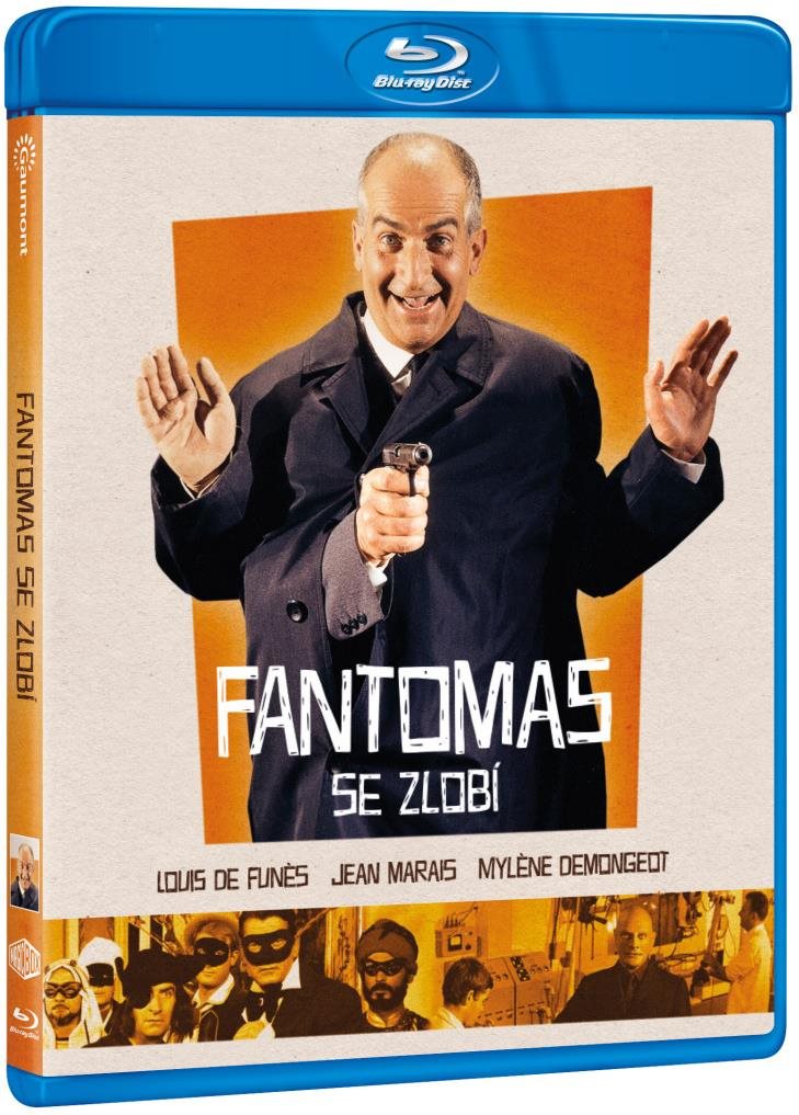 Fantomas se zlobí - Blu-ray Film na Blu-ray