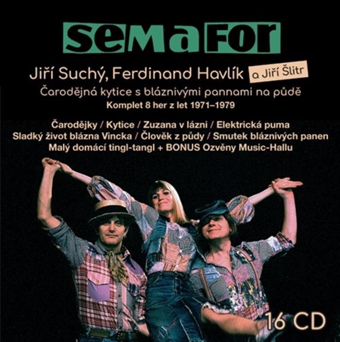 Suchý Jiří, Semafor: Komplet her z let 1971-1979 (16xCD) - CD...
