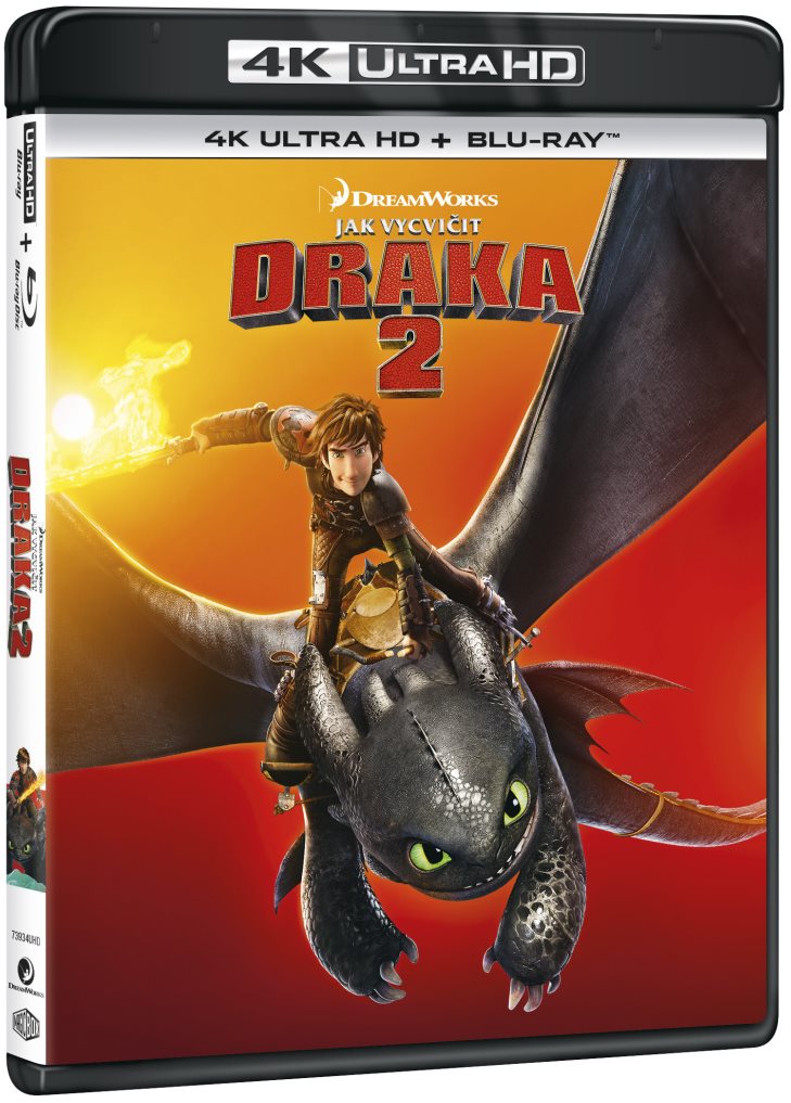 Ako si vycvičiť draka 2 (2 disky) – Blu-ray + 4K Ultra HD Film na...