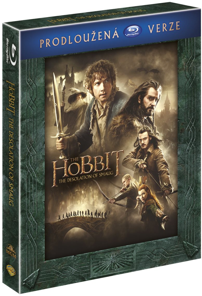 Hobit: Smaugova pustatina – predĺžená verzia (3BD) – Blu-ray Film...