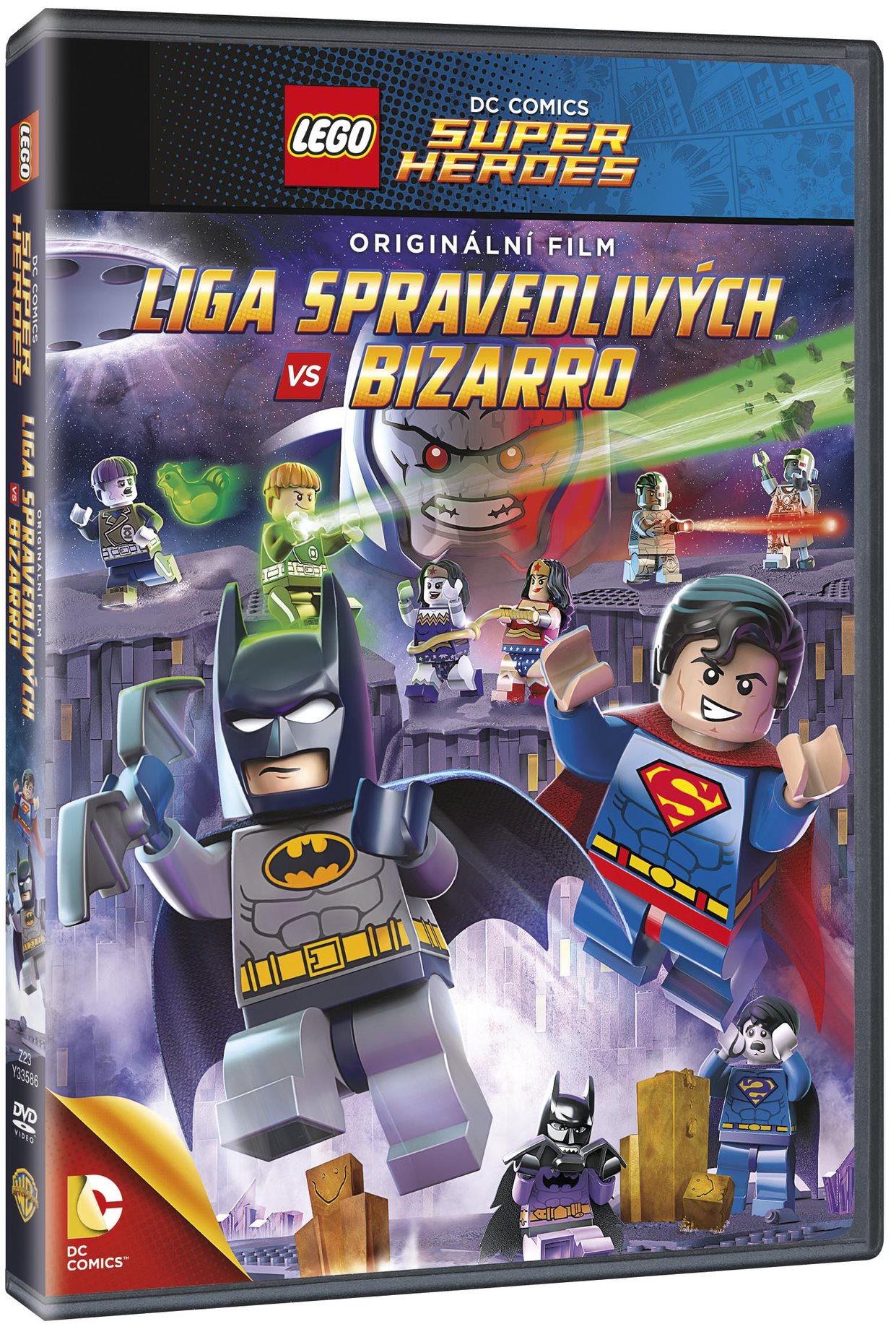Lego DC - Liga spravedlivých vs. Bizarro - DVD Film na DVD