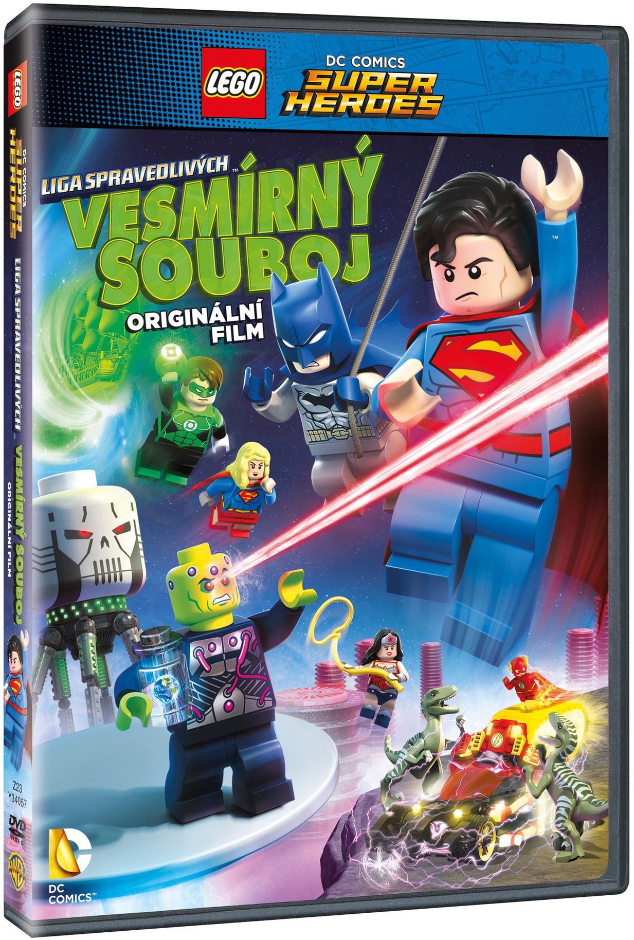 Lego DC Super hrdinové: Vesmírný souboj - DVD Film na DVD