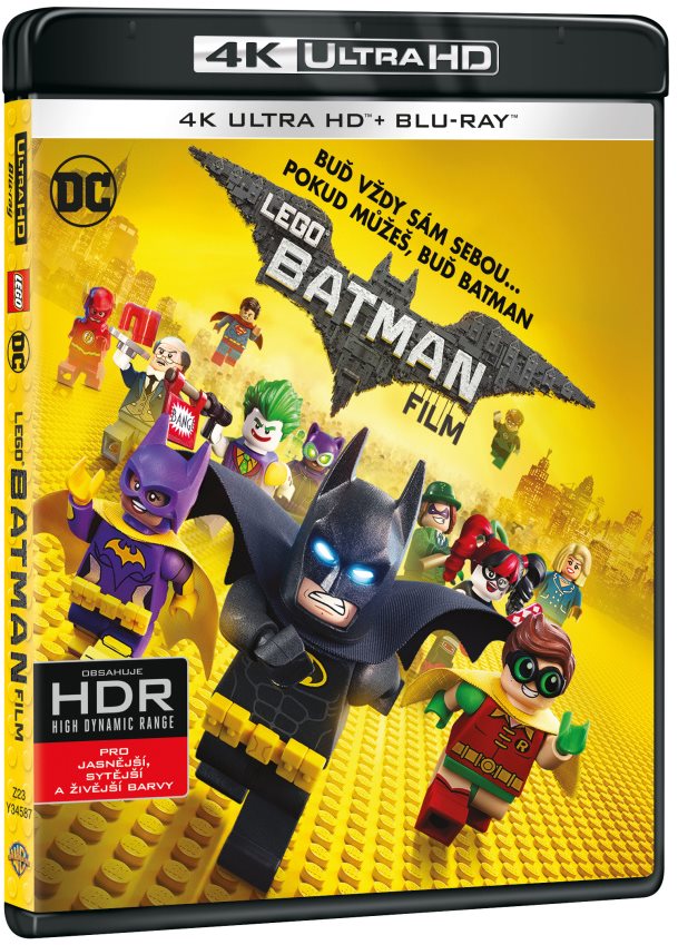 Lego Batman Film (2 disky) – Blu-ray + 4K Ultra HD Film na Blu-ray