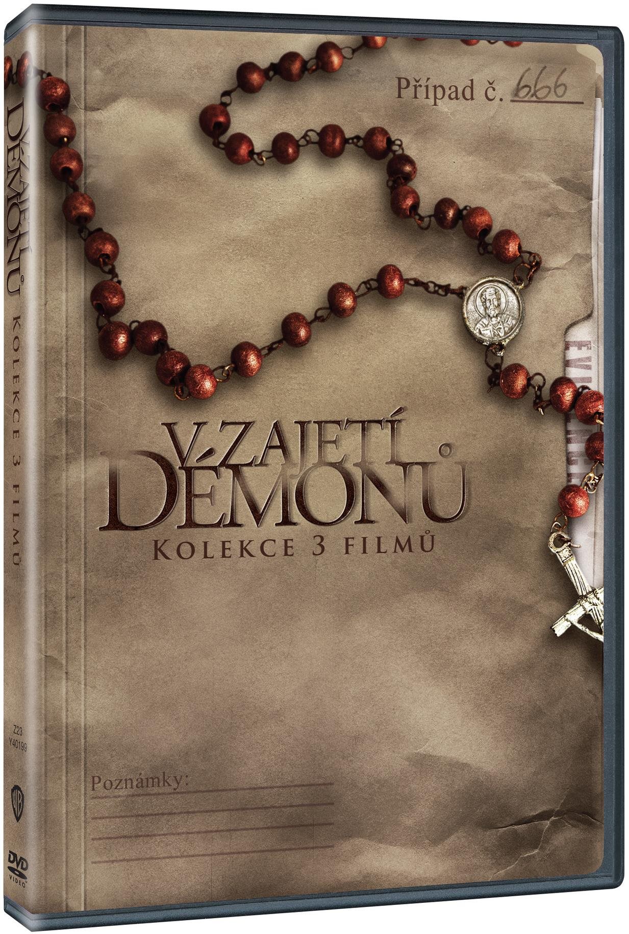 V zajetí démonů 1-3 (3DVD) - DVD Film na DVD