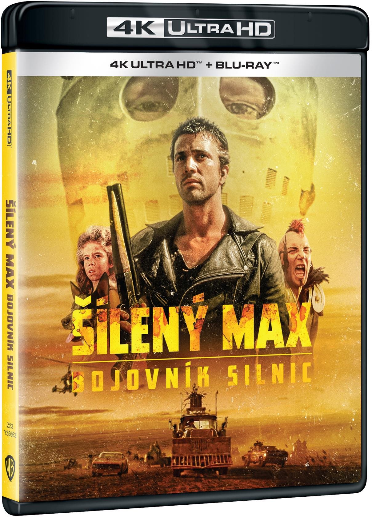 Šialený Max 2: Bojovník ciest (2 disky) – Blu-ray + 4KUltra HD Film...