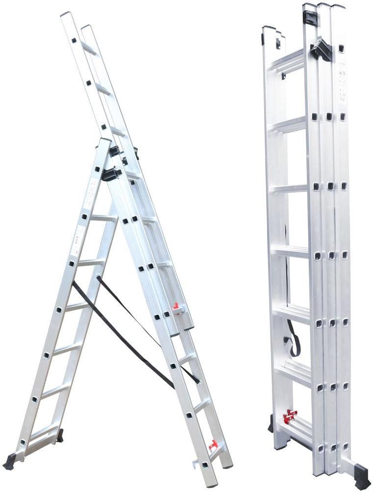 FIELDMANN FZZ 4307, trojdielny 3× 7 Rebrík