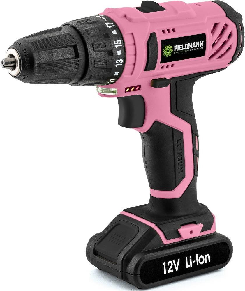 FIELDMANN FDV 10202-A, 12V, rózsaszín Akkus fúró