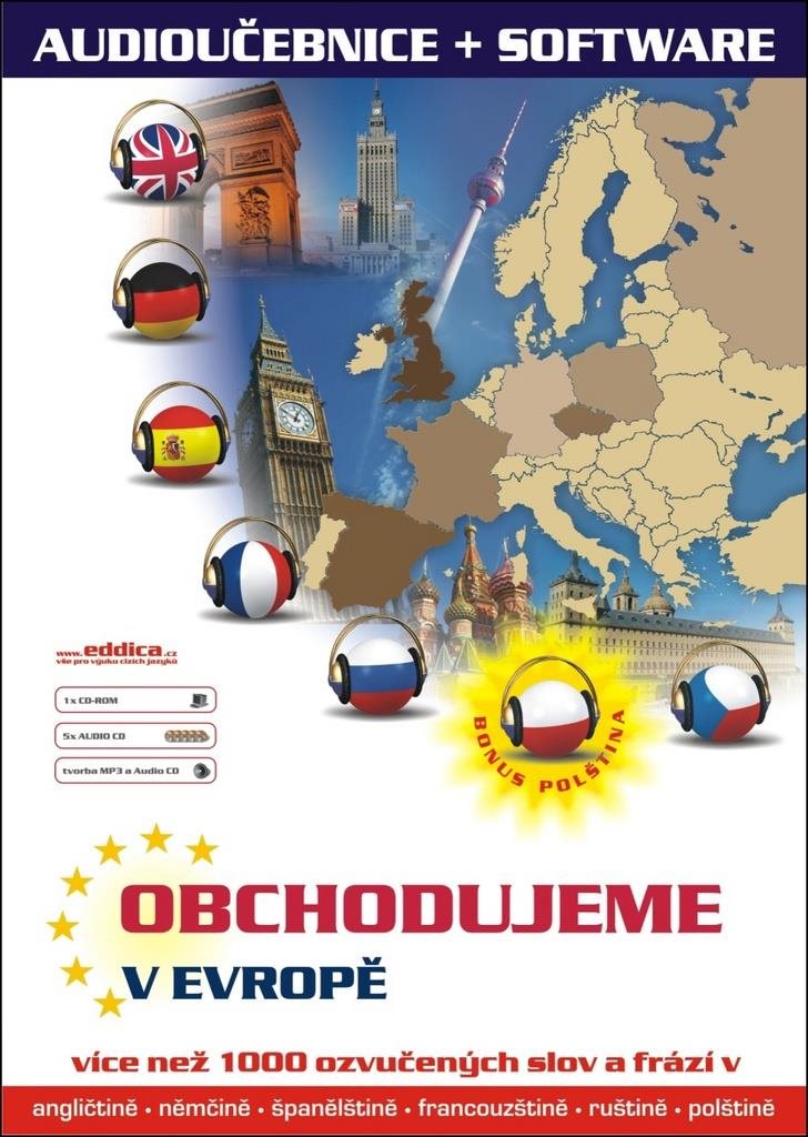 Obchodujeme v Evropě: audioučebnice+ software Audiokniha na CD