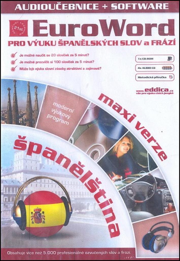 EuroWord Španělština maxi verze: Pro výuku španělských slov a frází...