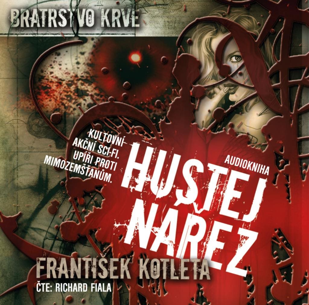 Bratrstvo krve Hustej nářez Audiokniha na CD