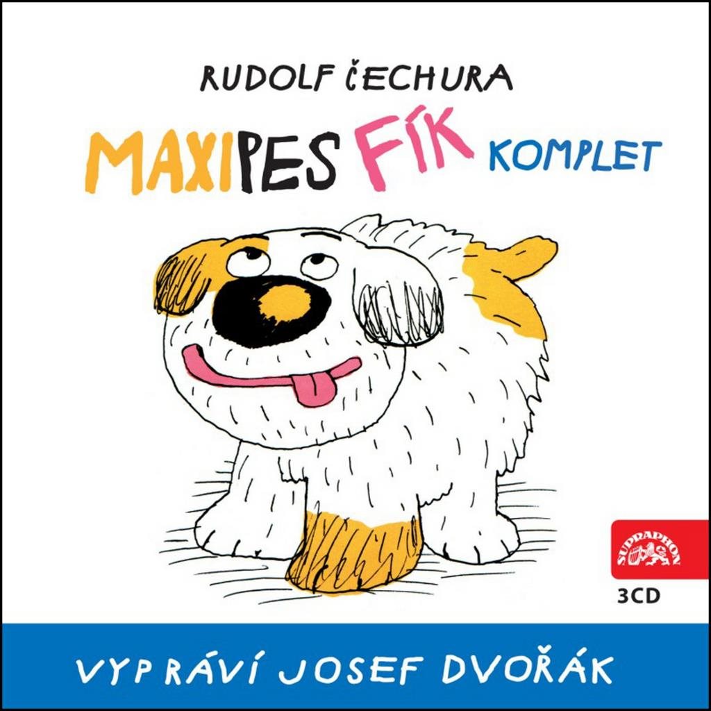 Maxipes Fík komplet: 3 CD Audiokniha na CD