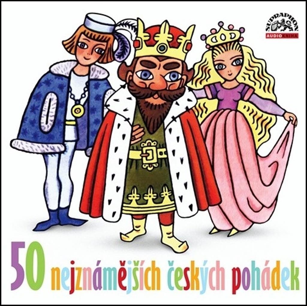 50 nejznámějších českých pohádek Audiokniha na CD