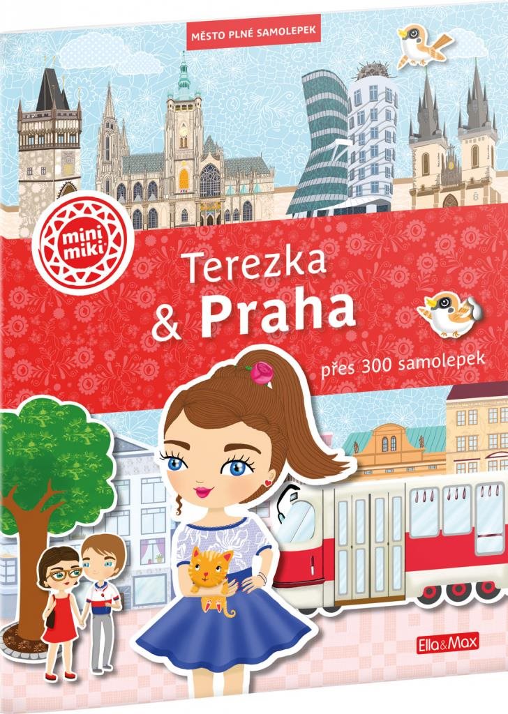 Terezka & Praha: Město plné samolepek [Kniha]