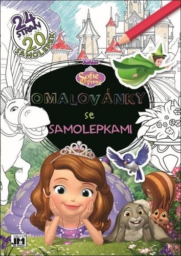 Omalovánky se samolepkami Sofie První [Kniha]