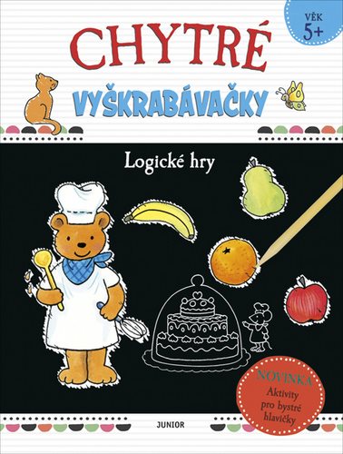 Chytré vyškrabávačky Logické hry: Aktivity pro bystré hlavičky...