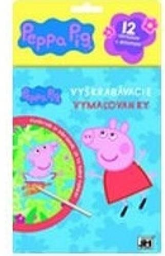 Škrábací omalovánky Peppa: obsahuje dřevěné rydlo Vyškrabávací...