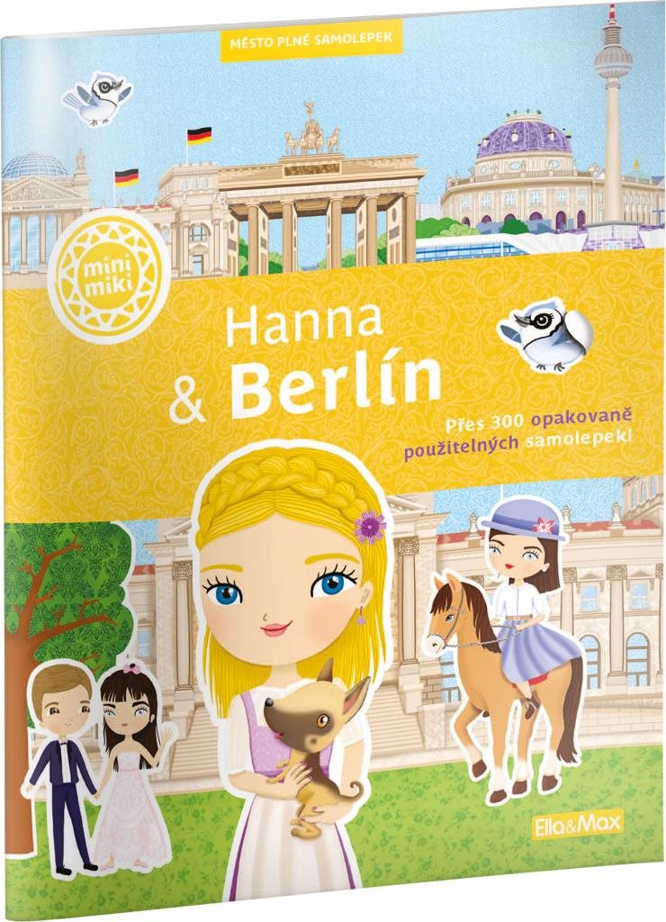 Hanna & Berlín: Město plné samolepek [Kniha]