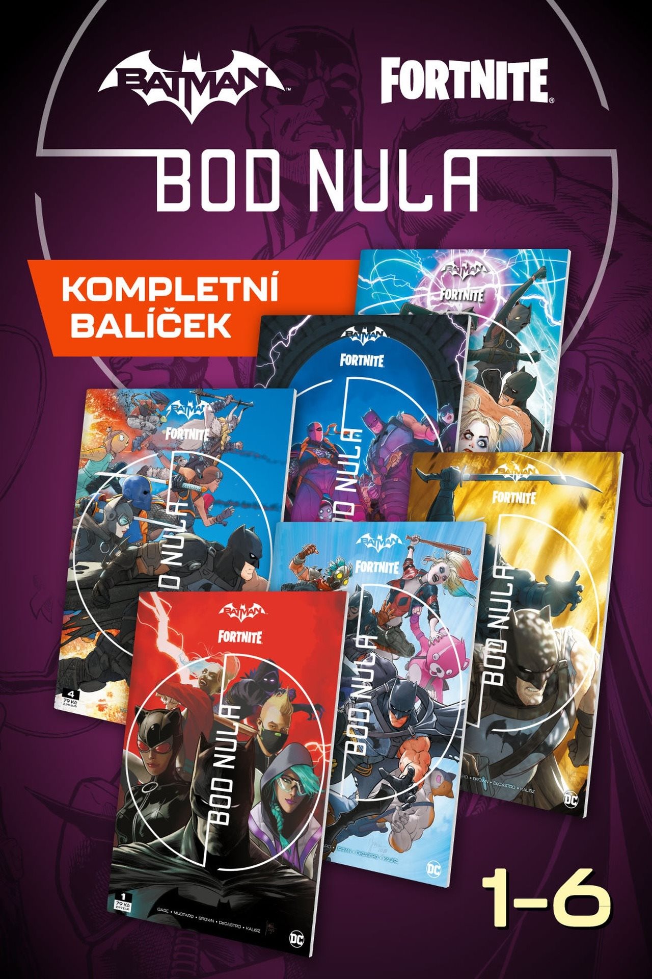 Batman/Fortnite Bod nula sebrané vydání [Kniha] - Christos Gage;...