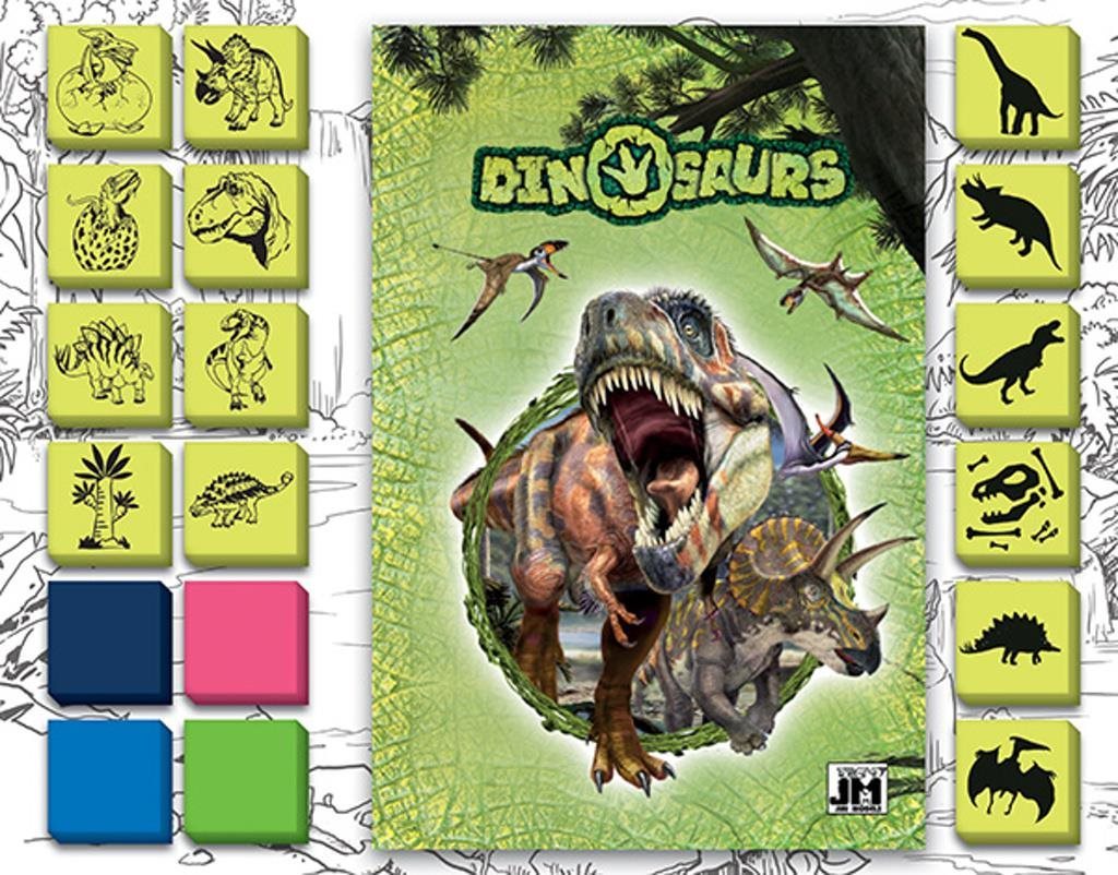 Zábavné razítkování Dino Razítka pro děti