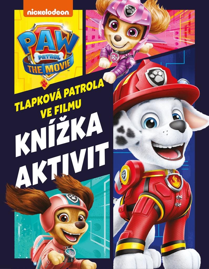 Tlapková patrola ve filmu Knížka aktivit Omalovánky