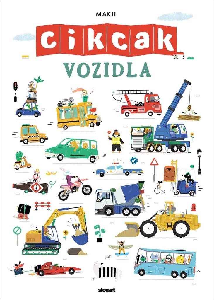 Cikcak Vozidla [Kniha] - Makii