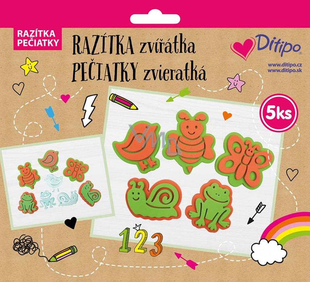 Razítka zvířátka Razítka pro děti