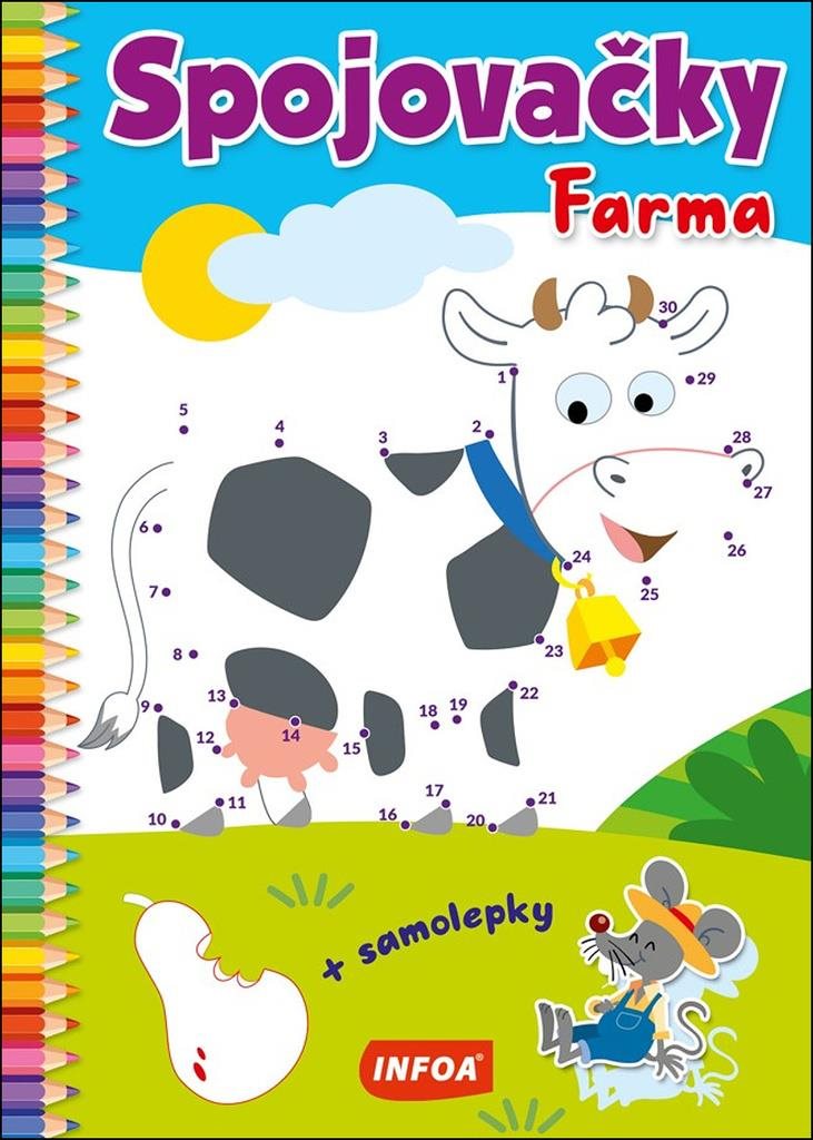 Spojovačky Farma: + samolepky [Kniha]