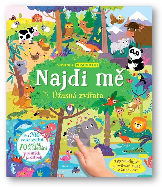 Najdi mě Úžasná zvířata [Kniha]