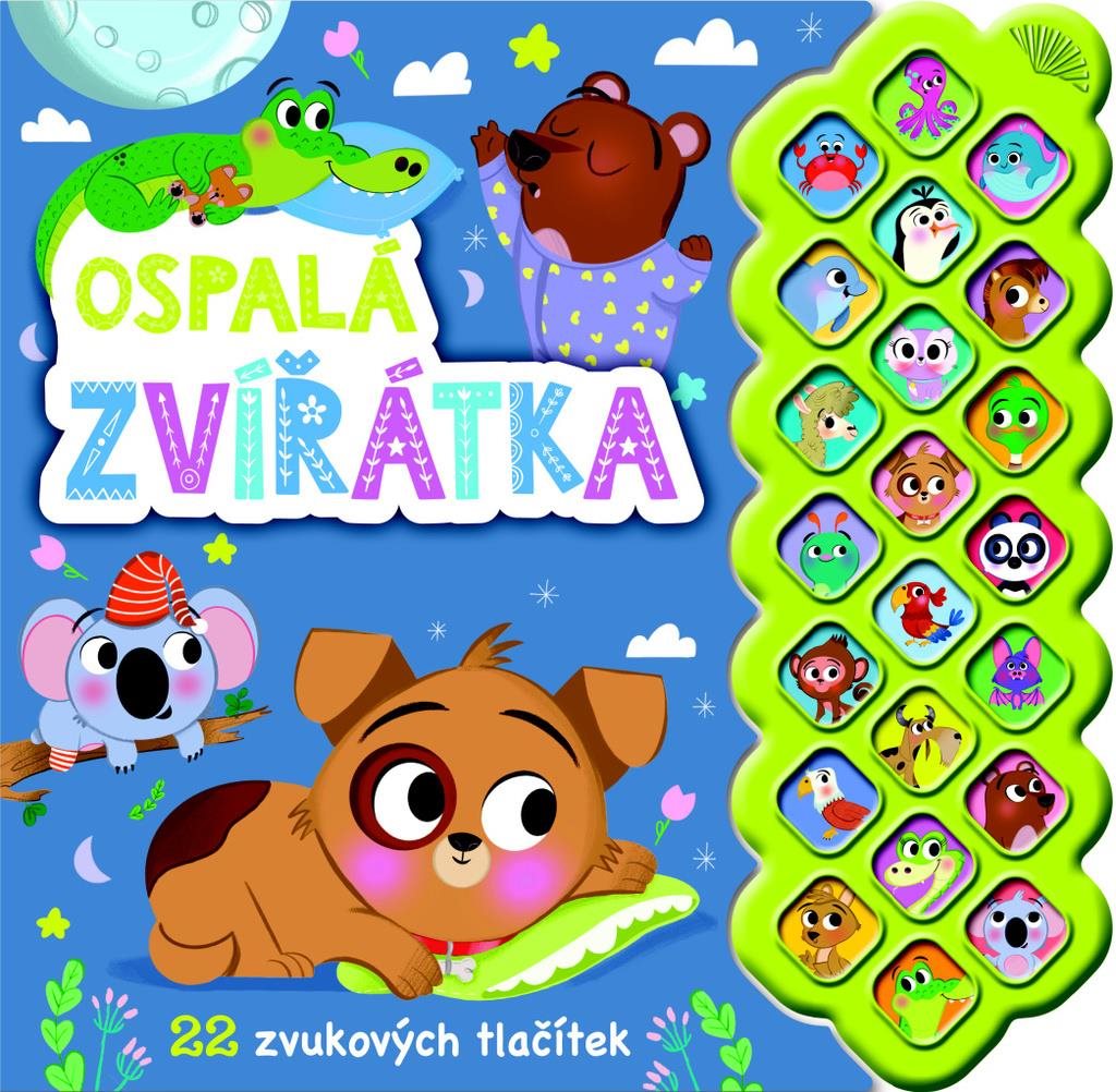 Ospalá zvířátka: 22 zvukových tlačítek [Kniha]