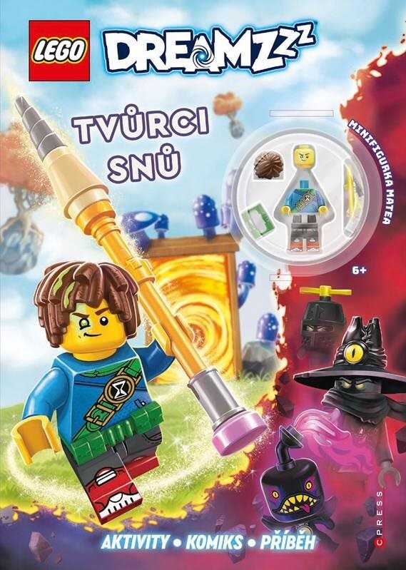 LEGO® DREAMZzz™ Tvůrci snů: Aktivity, komiks, příběh [Kniha]