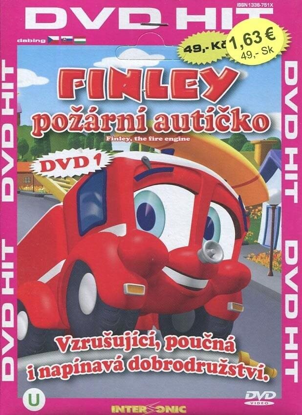 Finley požární autíčko 1 - edice DVD-HIT - DVD  Film na DVD