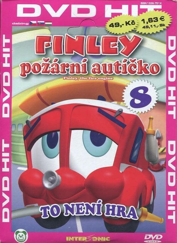Finley požární autíčko 8 - edice DVD-HIT - DVD  Film na DVD