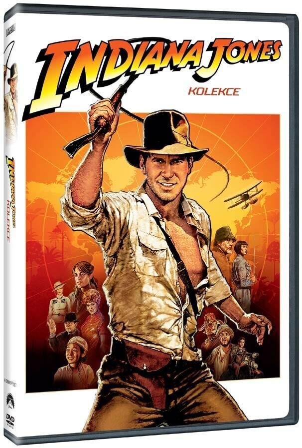 Indiana Jones kolekce 4 DVD Film na DVD