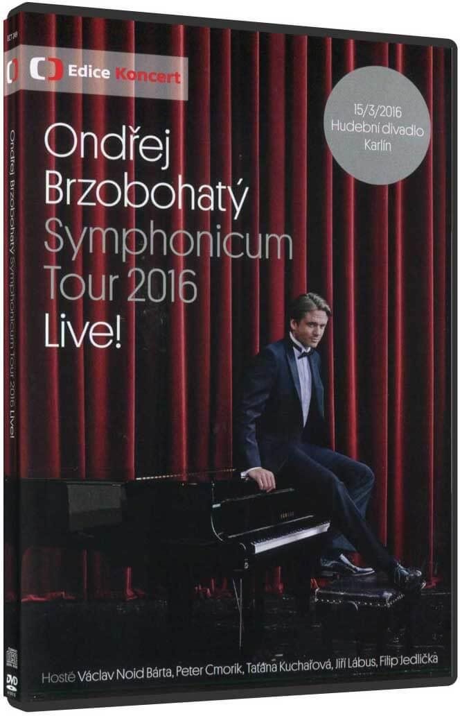 Ondřej Brzobohatý - Symphonicum Tour DVD + CD Film na DVD