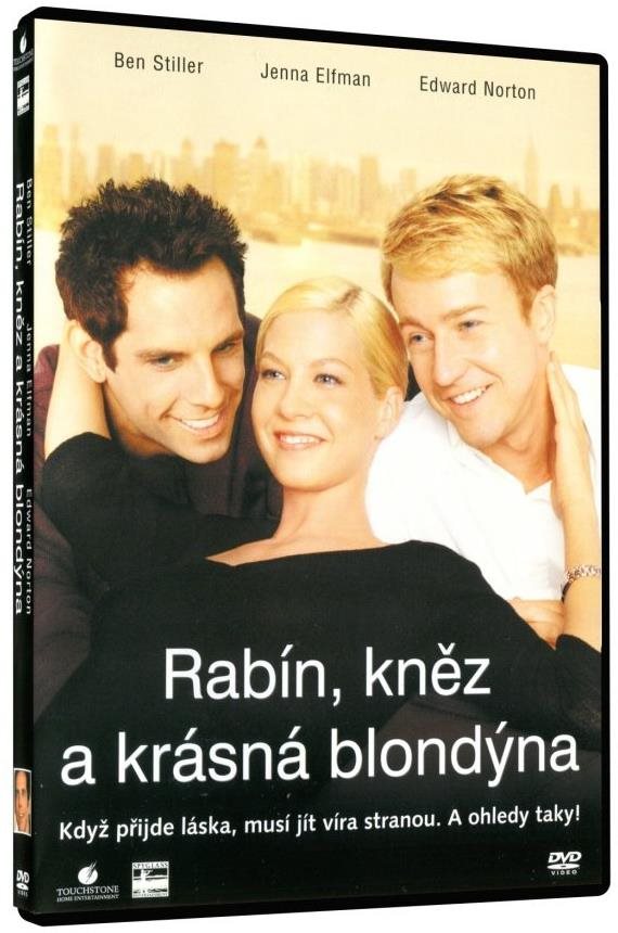 Rabín, kněz a krásná blondýna - DVD Film na DVD