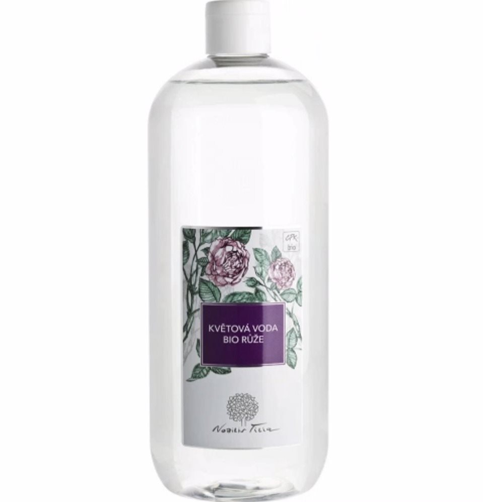 Nobilis Tilia Kvetová voda BIO Ruža, 1000 ml Pleťová voda