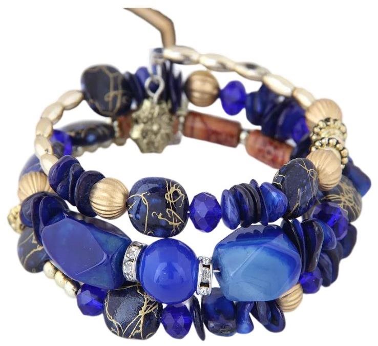 Flor de Cristal Etno náramek - Lazuli  Náramek