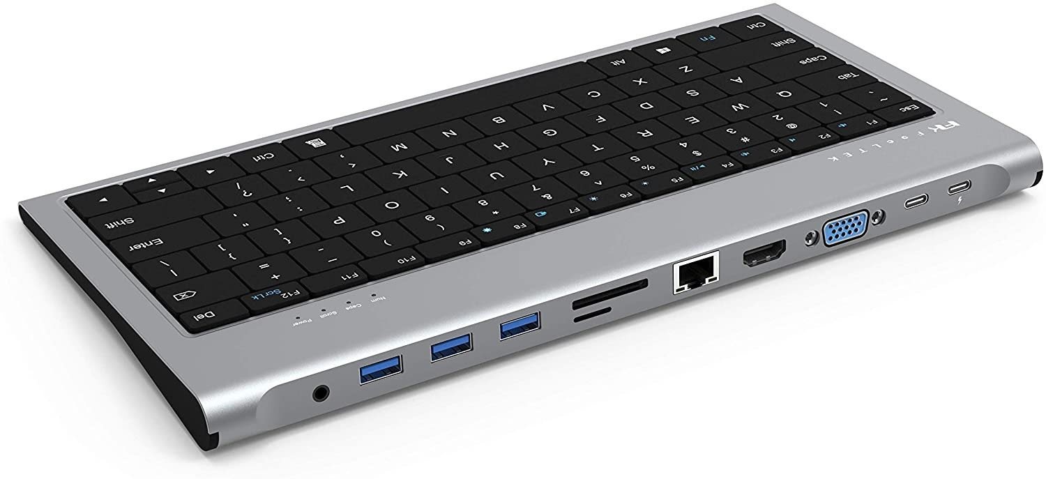 Feeltek 11 az 1-ben USB-C Keyboard Hub EN Port replikátor