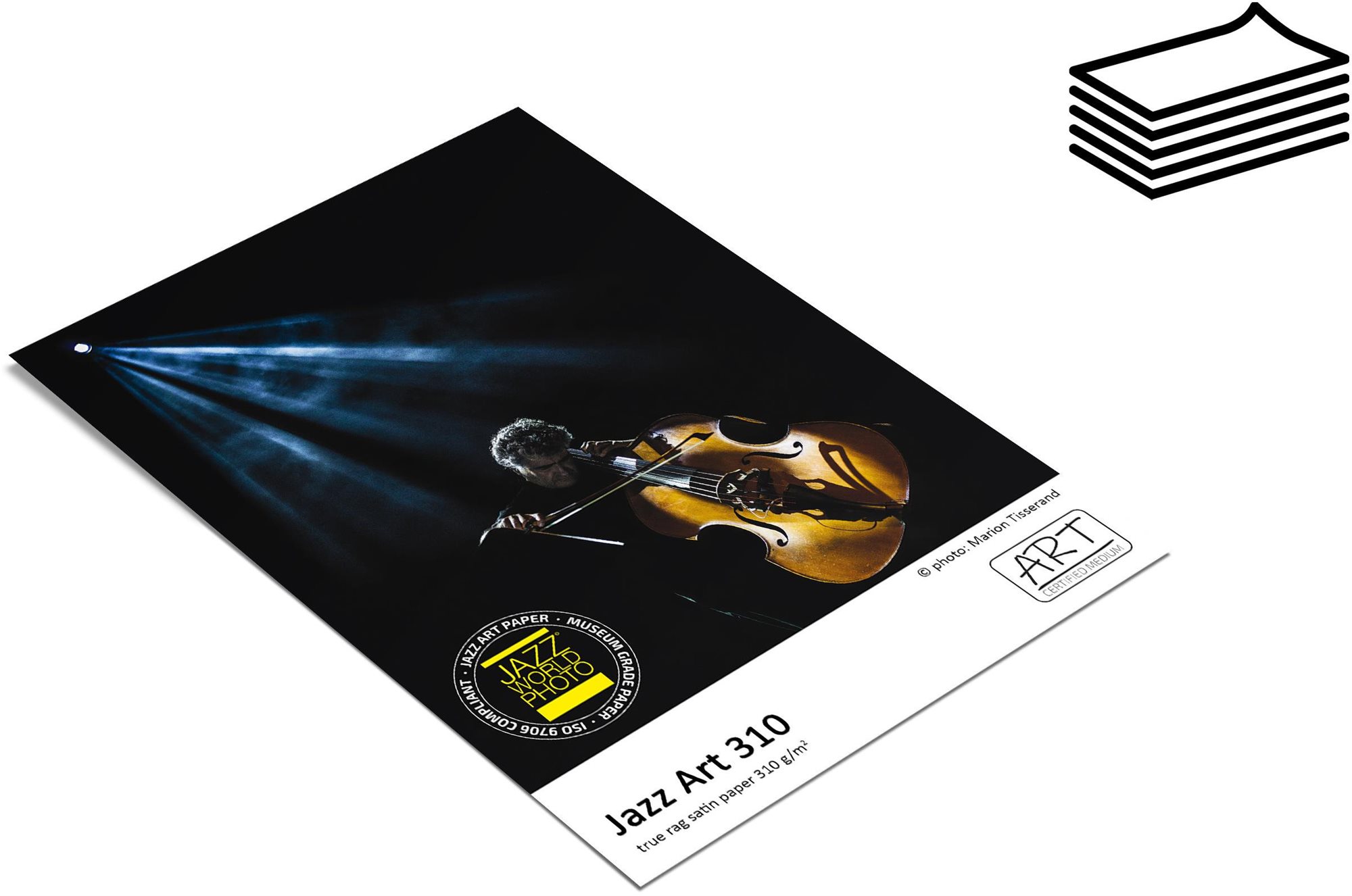 FOMEI Jazz Art 310 A2+ (43.2 x 63.5cm)/20 Fotopapier