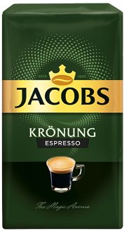 JACOBS Krönung Espresso pražená mletá káva, 250 g Káva