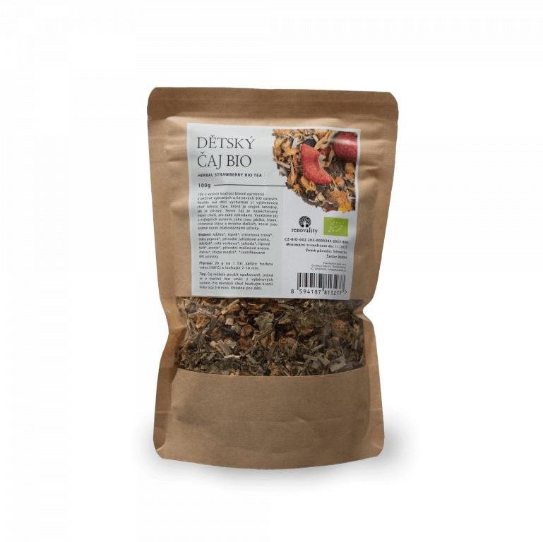 Renovality Detský čaj BIO 100 g, 25 porcií Detský čaj