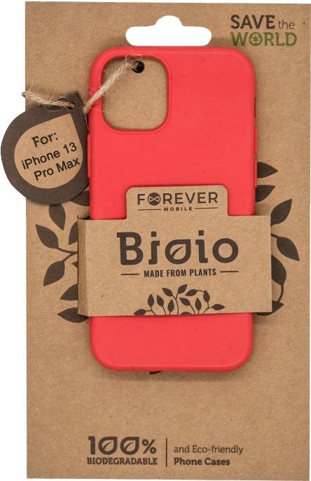 Forever Bioio für Apple iPhone 13 Pro Max rot Handyhülle