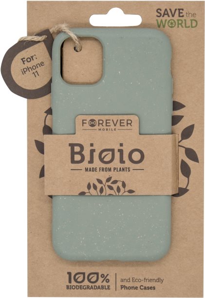 Forever Bioio pour iPhone 11 vert Coque de téléphone portable