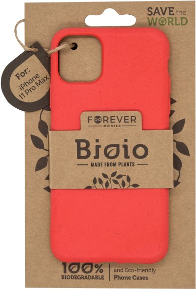 Forever Bioio pour iPhone 11 Pro Max rouge Coque de téléphone...